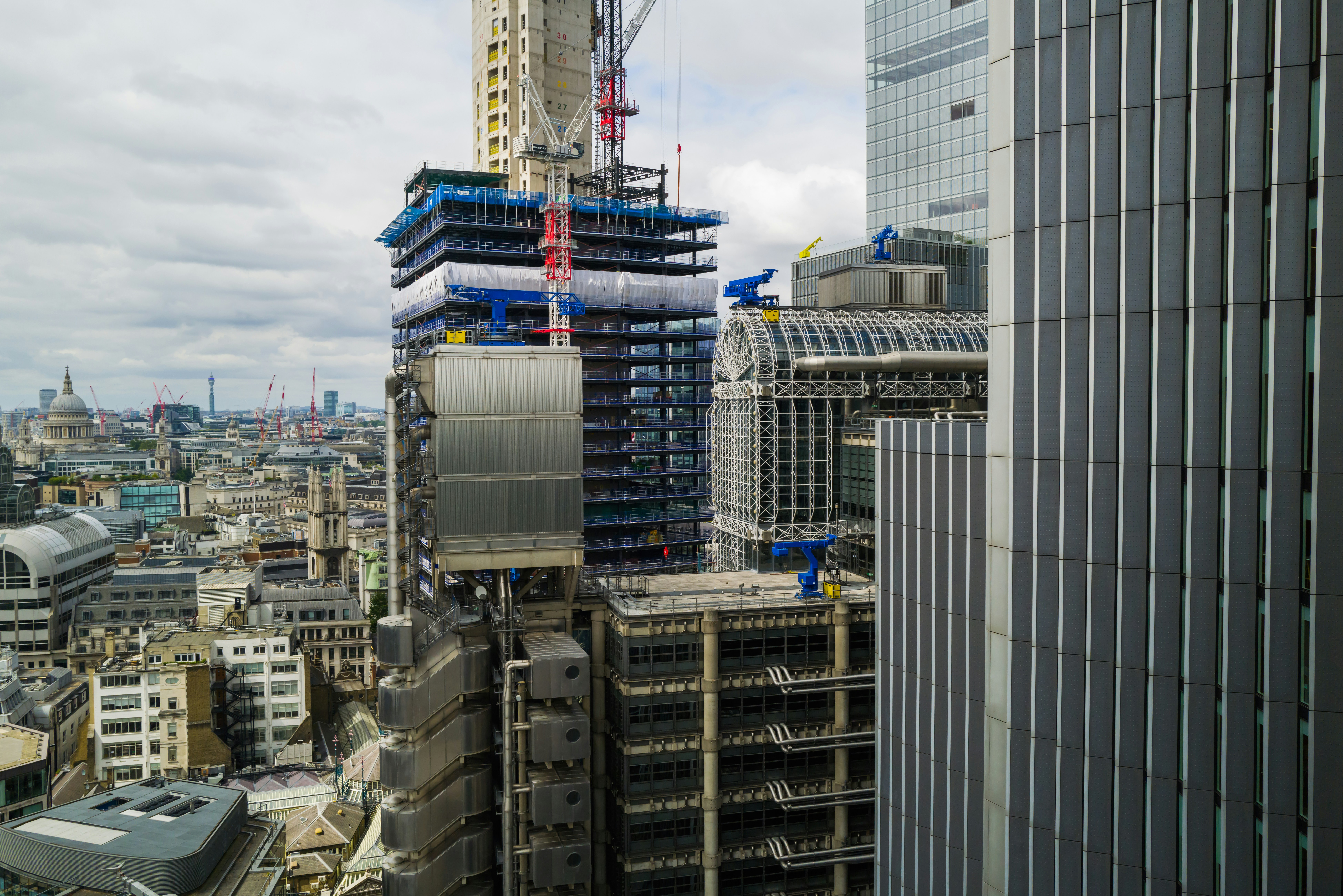 london tower building site